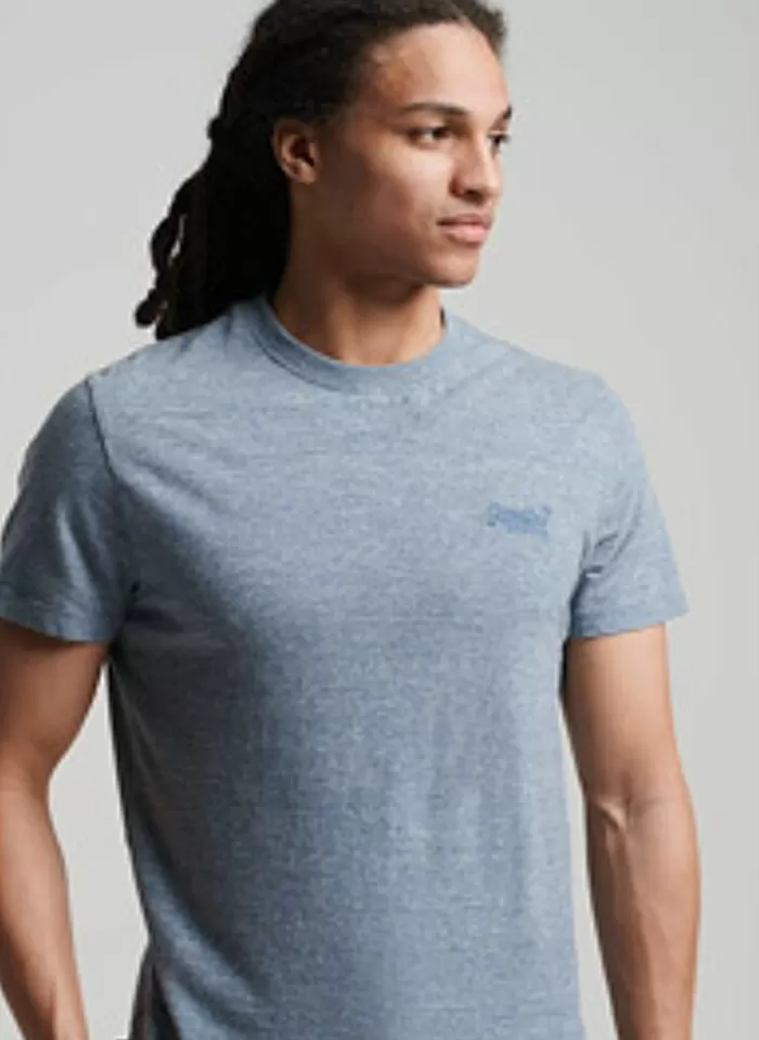 Superdry T-Shirt Vintage Logo creek blue grit Store